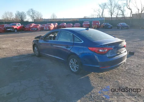 2016 Hyundai Sonata Se from USA, damaged, VIN 5NPE24AF6GH433782
